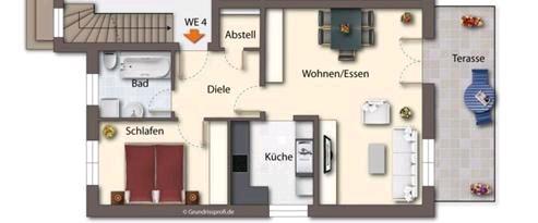 Erdgeschoßwohnung Zinnowitz - 2 Zimmer, 60 m&sup2;, 692&euro; | Angebot:26122807