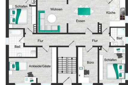 5 Zimmer Wohnung in Arnsberg Zentrum zu vermieten. 5 zimmer
