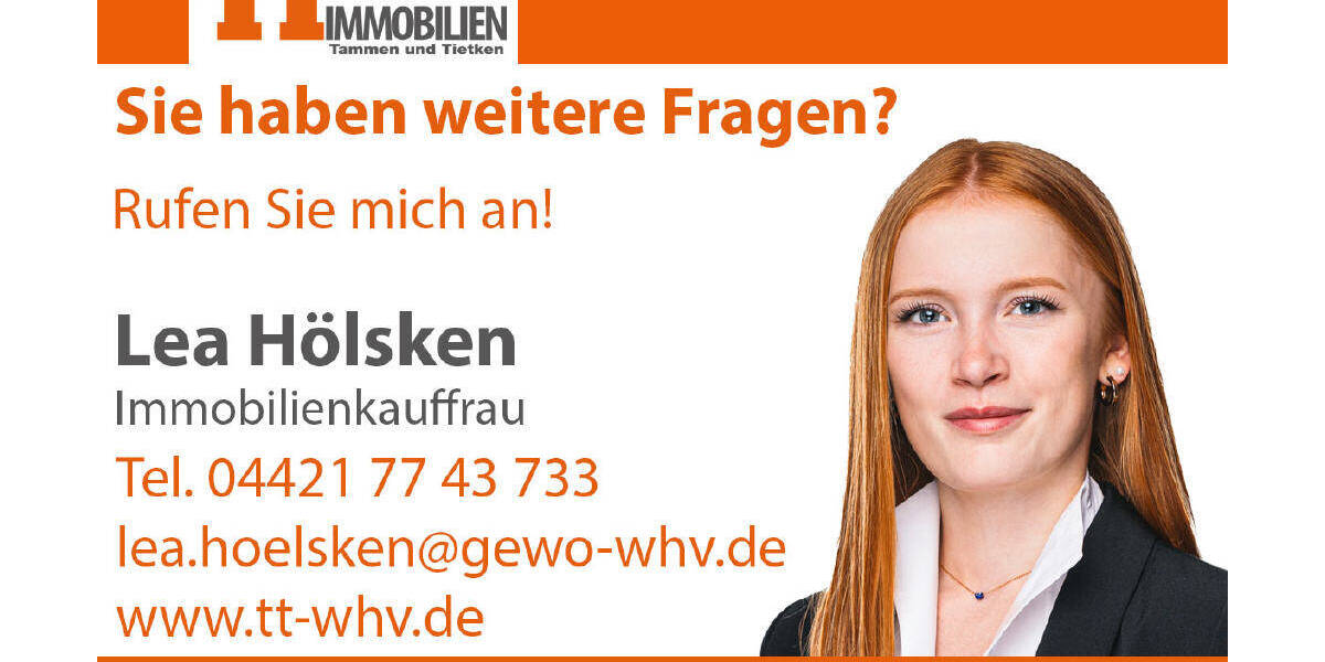 Etagenwohnung Wilhelmshaven-Heppens Heppens - 3 Zimmer, 68 m&sup2;, 1.100&euro; | Angebot:25686786