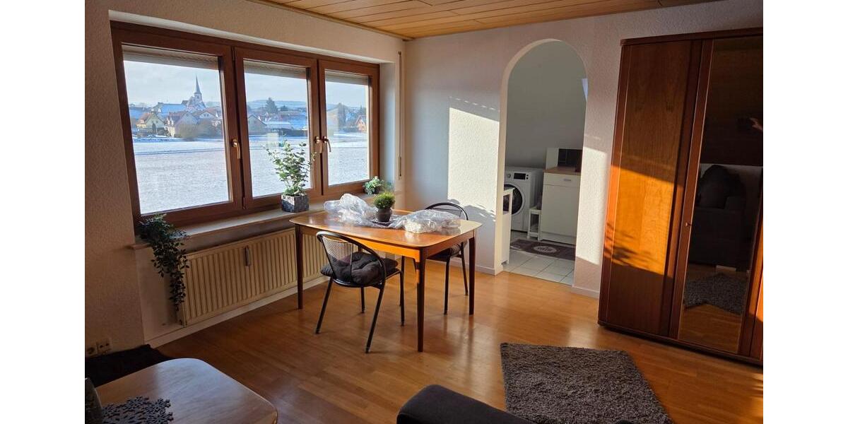 Vollmöblierte 1-Zimmerwohnung in Karlstadt-Wiesenfeld 1 zimmer