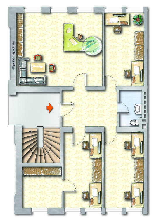 Büro in Bonn 1.190 € 100 m² zimmer