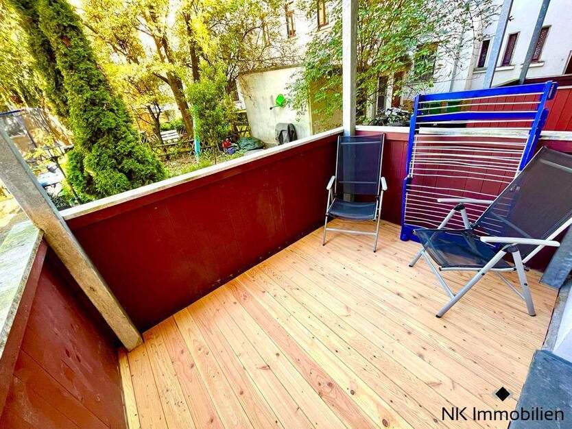 ++ möblierte 1-Raum-Wohnung - mit Balkon & Einbauküche - ruhig & mittendrin in Leipzig-Connewitz ++ 1 zimmer