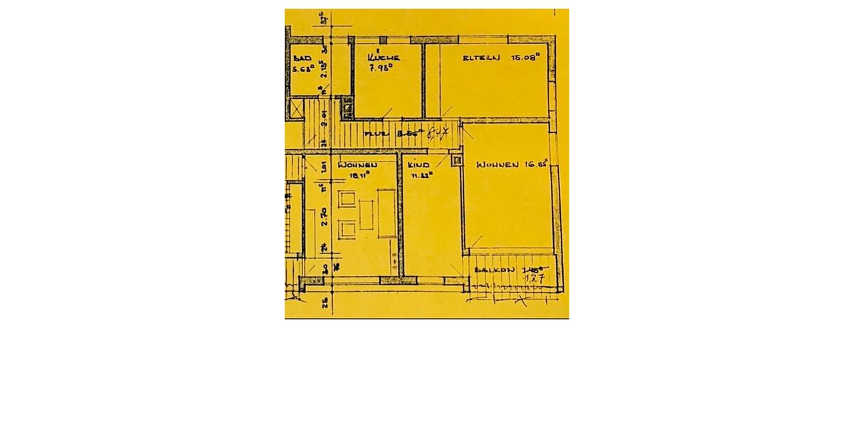 Etagenwohnung Stetten am kalten Markt - 3 Zimmer, 64 m&sup2;, 453&euro; | Angebot:24583438