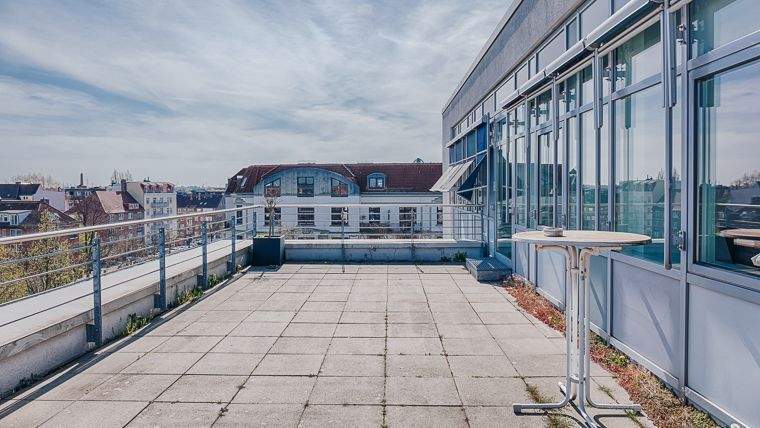 Helles, möbliertes Büro in Eppendorf - 247 Zugang, Terrasse & Extras zimmer