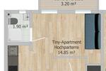 Hochparterre Boizenburg/Elbe Elbe - 1 Zimmer, 16 m&sup2;, 310&euro; | Angebot:26698365