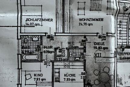 Gut geschnittene 4-Zimmerwohnung in Porta Westfalica 4 zimmer