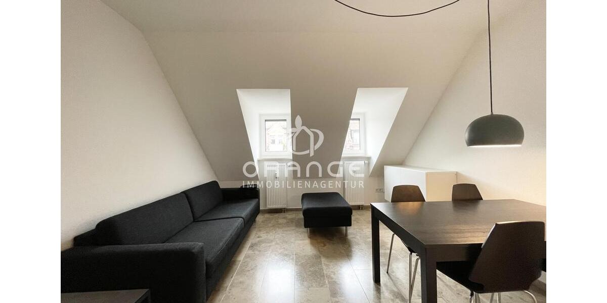 Dachgeschoßwohnung Nürnberg Gärten hinter der Veste - 3 Zimmer, 71 m&sup2;, 1.150&euro; | Angebot:25944106