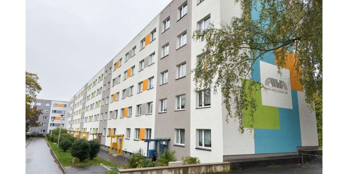 Etagenwohnung Plauen Neundorfer Vorstadt - 3 Zimmer, 58 m&sup2;, 355&euro; | Angebot:26749165