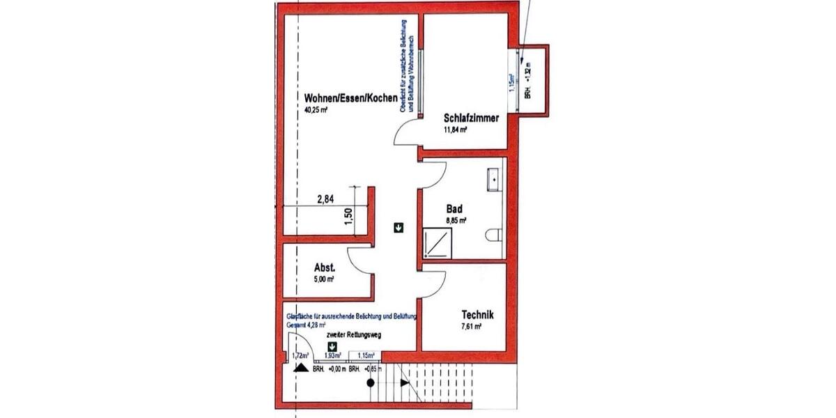 2-Zi. Souterrainwohnung (Neubau - Erstbezug !) in Leutkirch 2 zimmer