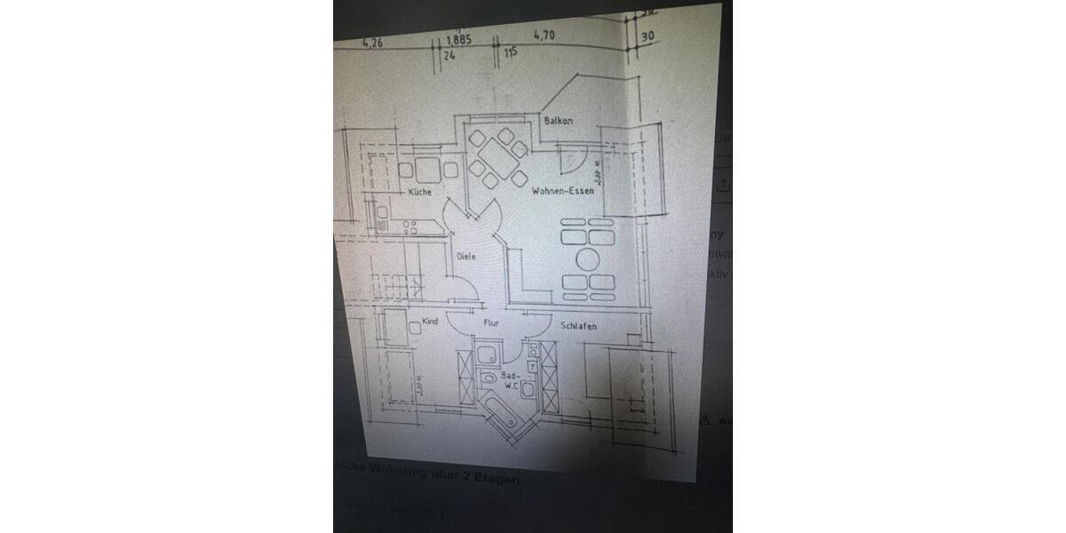 Dachgeschoßwohnung Bad Breisig - 3 Zimmer, 95 m&sup2;, 1.260&euro; | Angebot:25568950