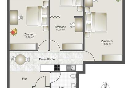 Wohnen auf Zeit München Ramersdorf-Perlach - 3 Zimmer, 10 m&sup2;, 800&euro; | Angebot:25882916
