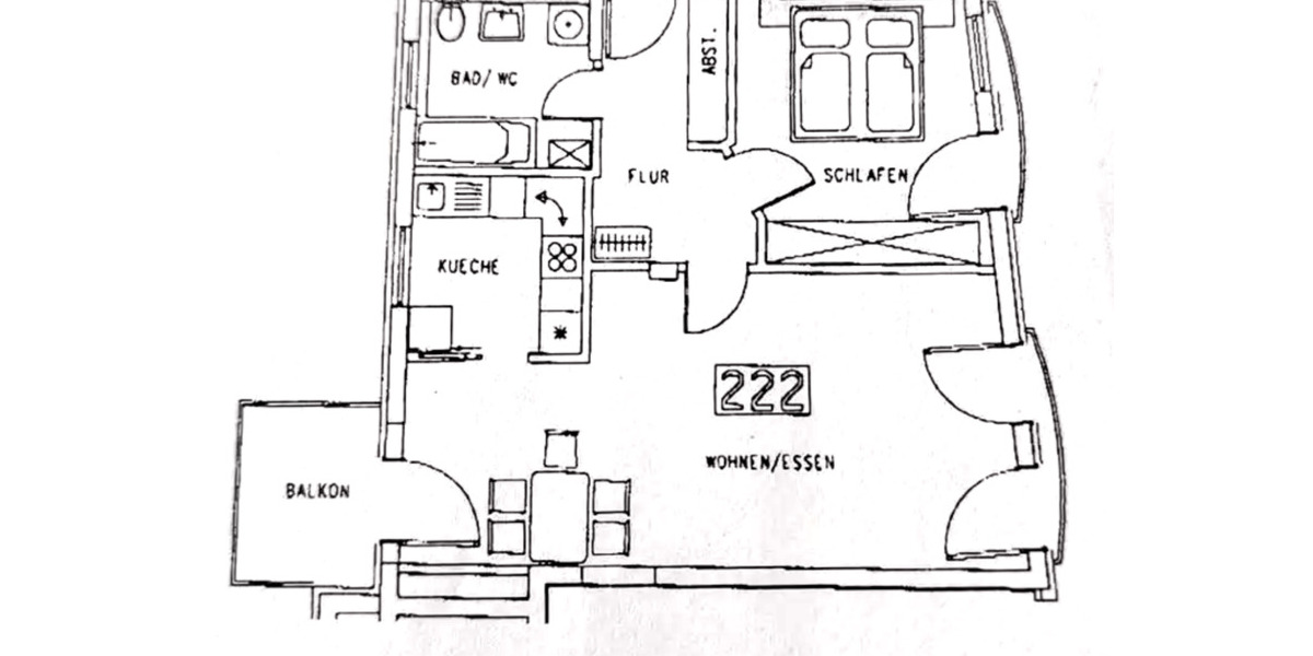 Schöne 2-Zimmer-Wohnung im Herzen von Eisenach-Komfortabel+Modern 2 zimmer