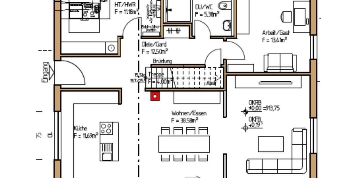 Modernes Einfamilienhaus mit Garten in Meßstetten-Heinstetten 6.5 zimmer