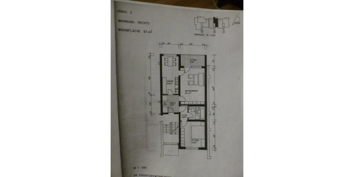 Etagenwohnung Schmallenberg - 2 Zimmer, 67 m&sup2;, 620&euro; | Angebot:25261451