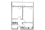 Etagenwohnung Neubrandenburg - 2 Zimmer, 52 m&sup2;, 460&euro; | Angebot:25999806