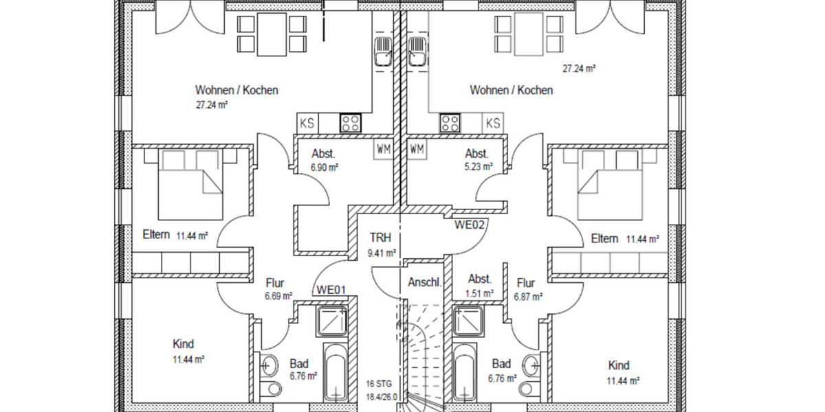 Erdgeschoßwohnung Amelinghausen - 3 Zimmer, 73 m&sup2;, 1.095&euro; | Angebot:25883604