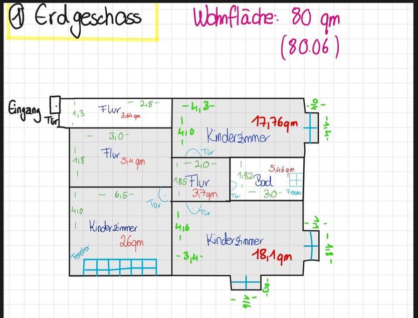 Mainz-Laubenheim 2x: 80 m² EG & OG - Wohnungen