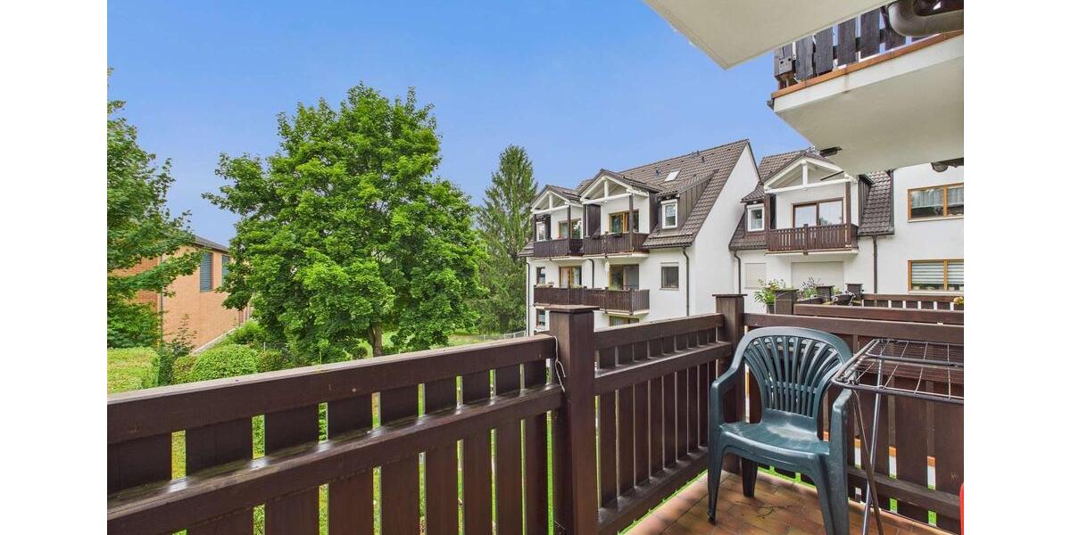 Modernisierte & ruhige 1-Raum-Wohnung mit Balkon in Lengenfeld 1 zimmer