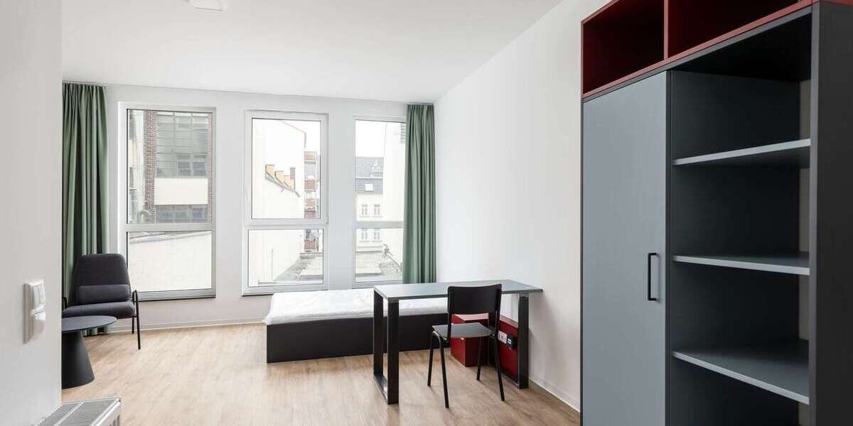 Etagenwohnung Leipzig Zentrum-Südost - 1 Zimmer, 21 m&sup2;, 453&euro; | Angebot:26217813