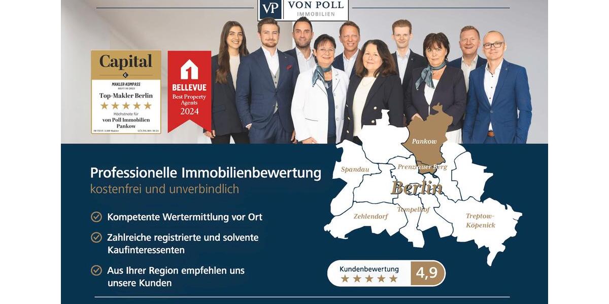 Einfamilienhaus Berlin Pankow - 4 Zimmer, 147 m&sup2;, 2.990&euro; | Angebot:23733311