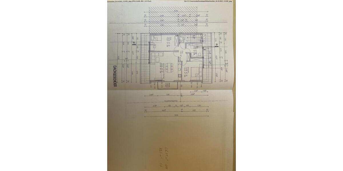 Dachgeschoßwohnung Grafrath - 3 Zimmer, 67 m&sup2;, 2.100&euro; | Angebot:24524231