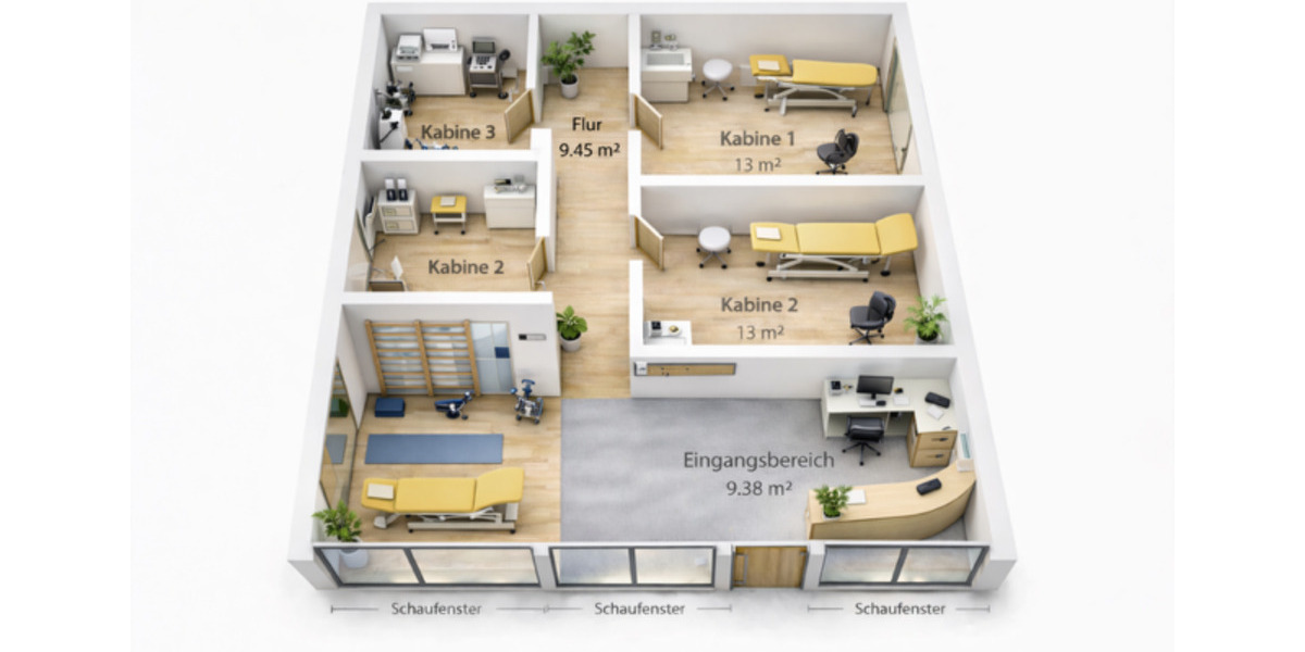 Gewerbeobjekt Munster - 13&euro; | Angebot:25301750