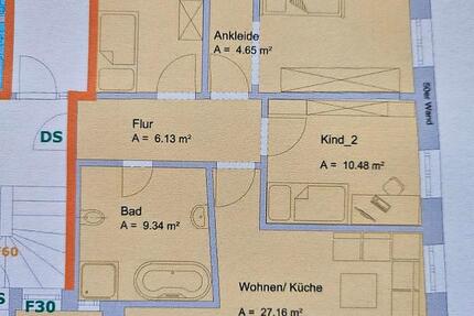 4 Raum-Wohnung 4 zimmer