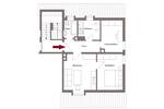 Etagenwohnung Nürnberg Zerzabelshof - 2 Zimmer, 45 m&sup2;, 590&euro; | Angebot:26763980