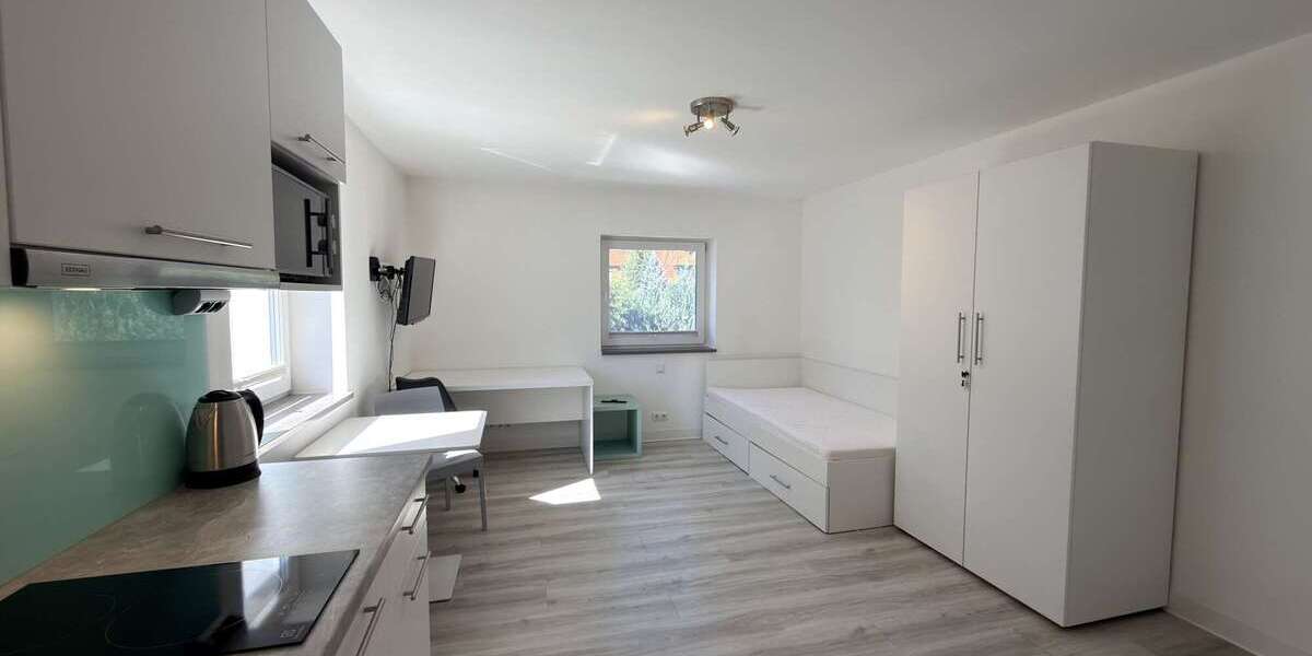 Etagenwohnung Marburg Biegenviertel - 1 Zimmer, 22 m&sup2;, 800&euro; | Angebot:27249081