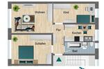 Etagenwohnung Pößneck - 3 Zimmer, 58 m&sup2;, 350&euro; | Angebot:26246712