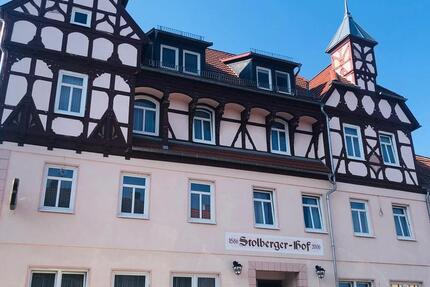 Atelier-Wohnung 80m² vollmöbliert mit Balkon in Schwarza Thüringe