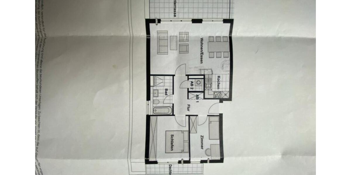 Dachgeschoßwohnung Uetersen - 3 Zimmer, 83 m&sup2;, 1.320&euro; | Angebot:26690586