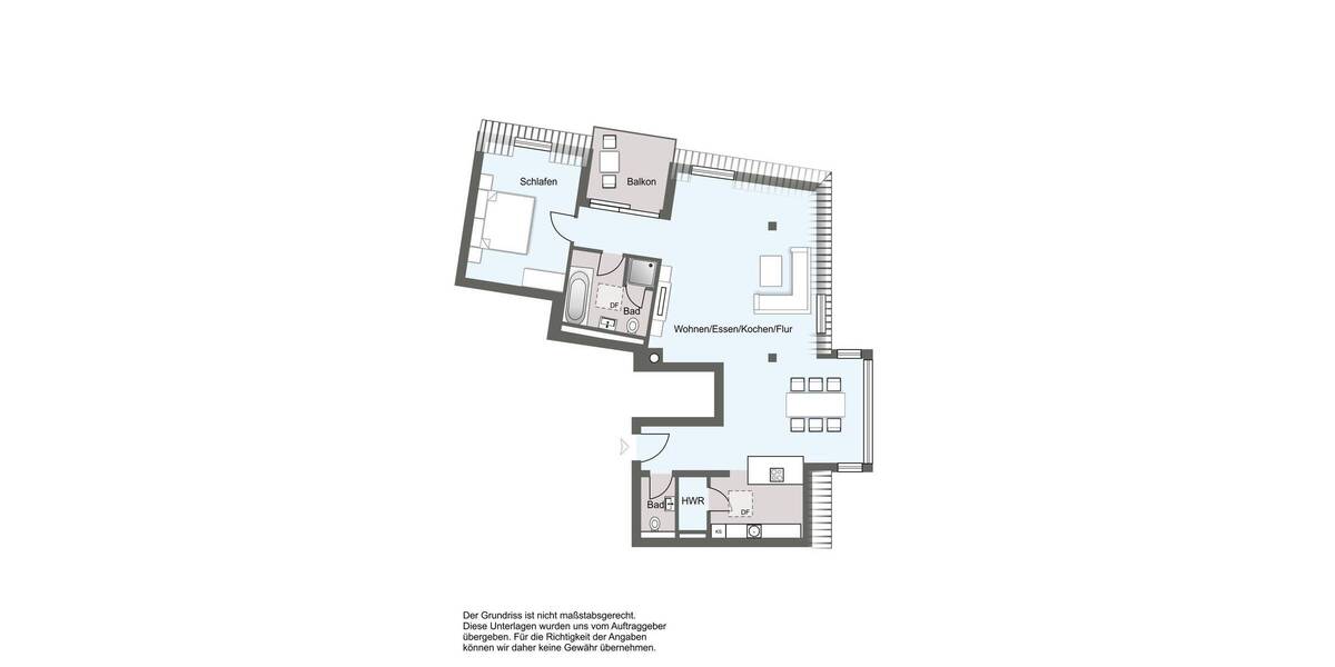 Etagenwohnung Leipzig Zentrum-Ost - 2 Zimmer, 80 m&sup2;, 1.200&euro; | Angebot:26176271