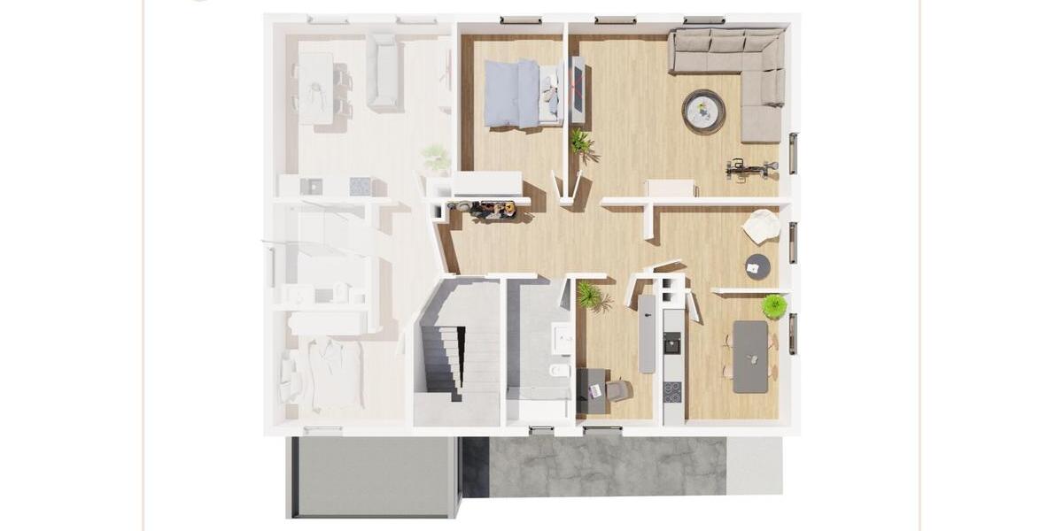 Etagenwohnung Göppingen - 3 Zimmer, 91 m&sup2;, 1.150&euro; | Angebot:26364819