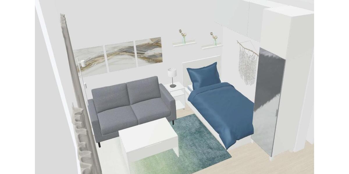 Etagenwohnung Viersen Hülsdonk - 1 Zimmer, 27 m&sup2;, 380&euro; | Angebot:26697664