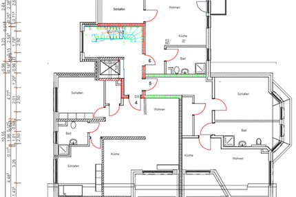 Wohnung Bad Salzuflen Innenstadt - 2 Zimmer, 50 m&sup2;, 690&euro; | Angebot:24435147