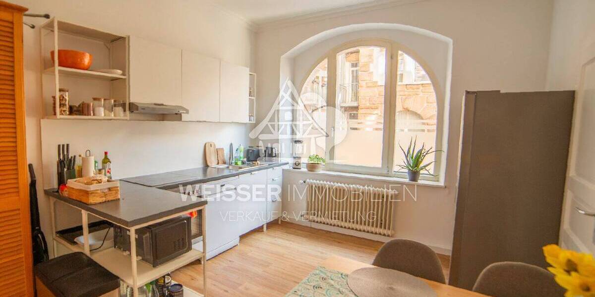 Etagenwohnung Fürth Innenstadt - 2 Zimmer, 60 m&sup2;, 670&euro; | Angebot:26118088