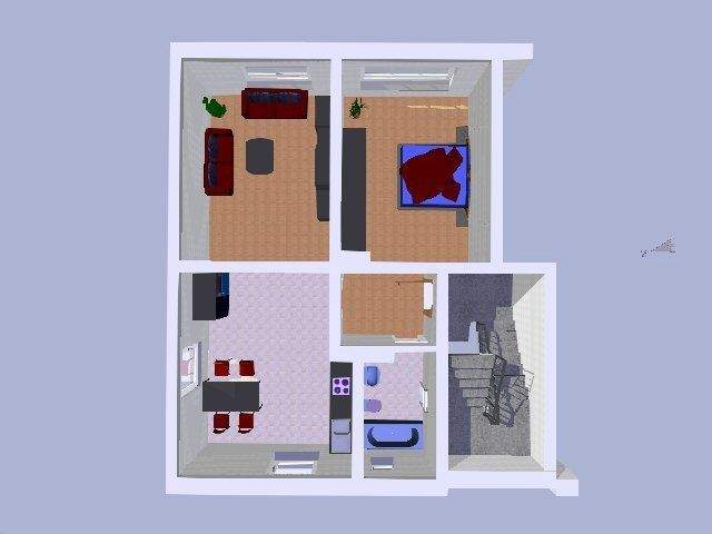 Etagenwohnung Minden Innenstadt - 2 Zimmer, 58 m&sup2;, 599&euro; | Angebot:25065250