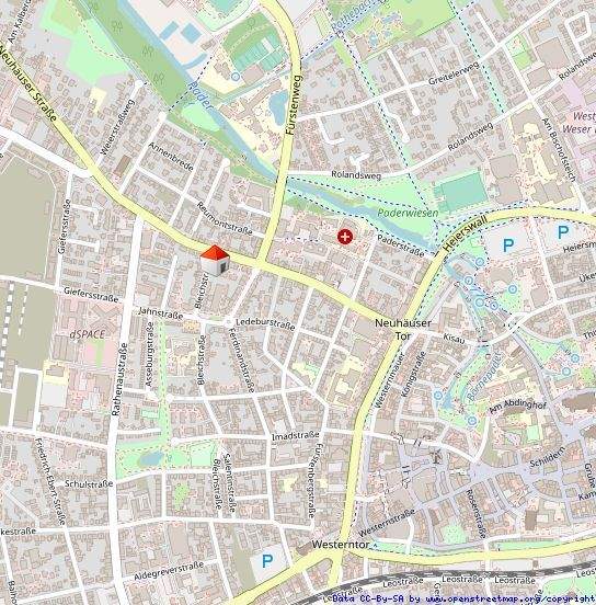 Etagenwohnung Paderborn Kernstadt - 2 Zimmer, 51 m&sup2;, 675&euro; | Angebot:24837550