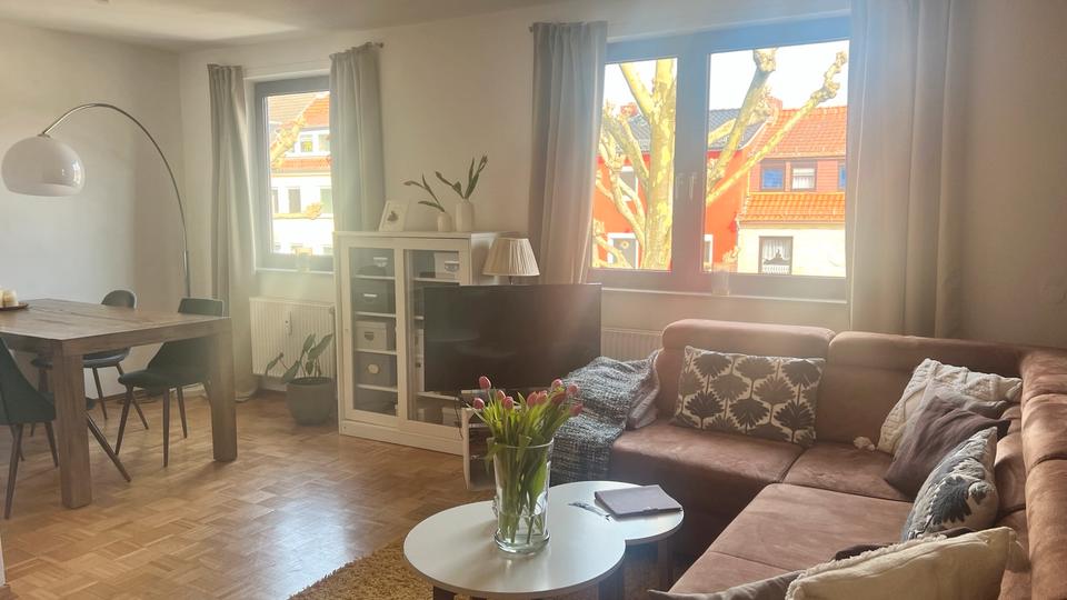 Wohnen auf Zeit Bremen Findorff - 2 Zimmer, 60 m&sup2;, 1.000&euro; | Angebot:26244035