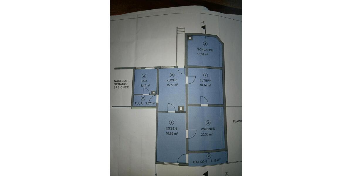 Etagenwohnung Gernsbach - 4 Zimmer, 100 m&sup2;, 750&euro; | Angebot:26250433