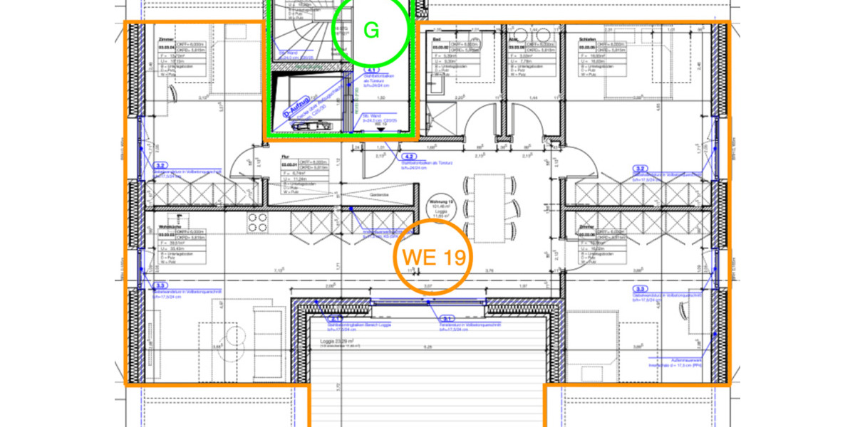 Dachgeschoßwohnung Wolfsburg Alt-Wolfsburg - 4 Zimmer, 112 m&sup2;, 1.007&euro; | Angebot:25232791