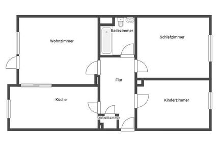 Wohnung Landau in der Pfalz - 3 Zimmer, 71 m&sup2;, 494&euro; | Angebot:26270552