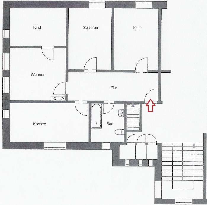 Wohnung zum Mieten in Werdau OT Langenhessen 456 € 83 m²