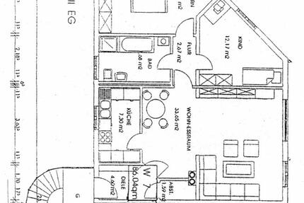 3 Zimmerwohnung mit Garten und Garage 3 zimmer