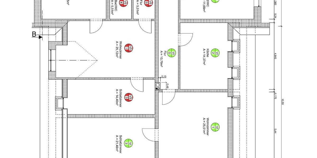 Dachgeschoßwohnung Pockau-Lengefeld Lengefeld - 2 Zimmer, 84 m&sup2;, 461&euro; | Angebot:26549192