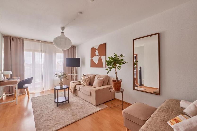 NEW-Michele-Gemütliches 1-Zimmer-apartment mit Balkon