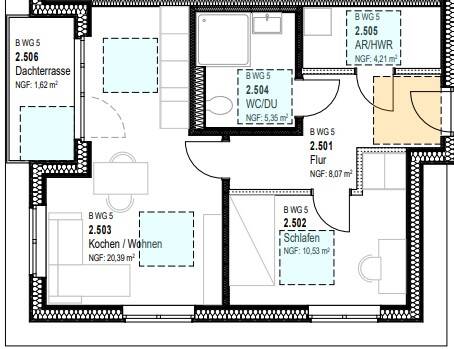 Etagenwohnung Lotte Büren - 2 Zimmer, 50 m&sup2;, 625&euro; | Angebot:26657030