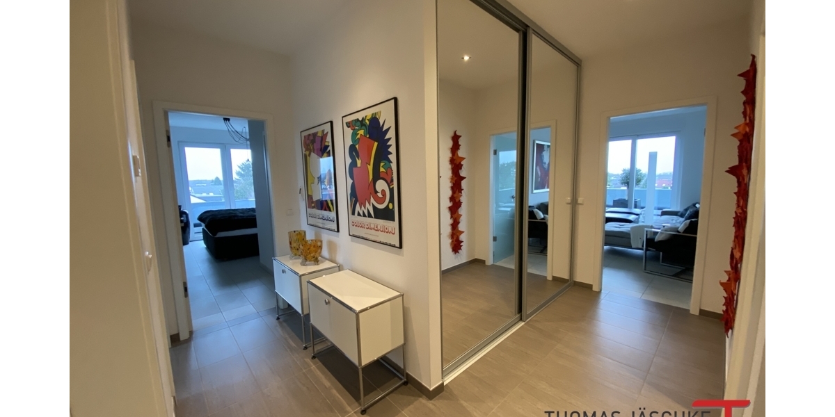 Penthouse - Umlaufende Terrasse - geringe Nebenkosten - zwei Stellplätze - Einfamilienhaus Aachen / Brand Brand | Angebot:25945504