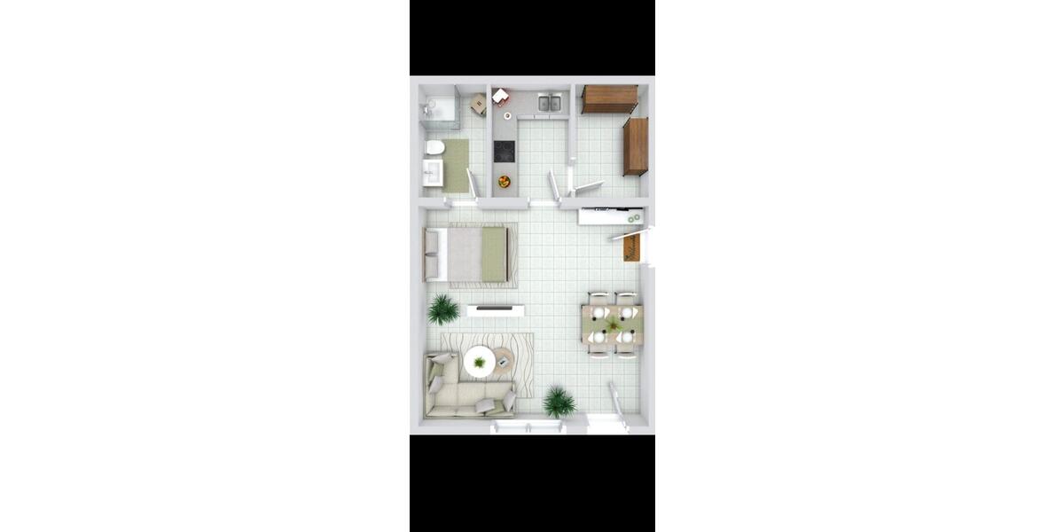 Etagenwohnung Pleinfeld - 1 Zimmer, 39 m&sup2;, 460&euro; | Angebot:25404567